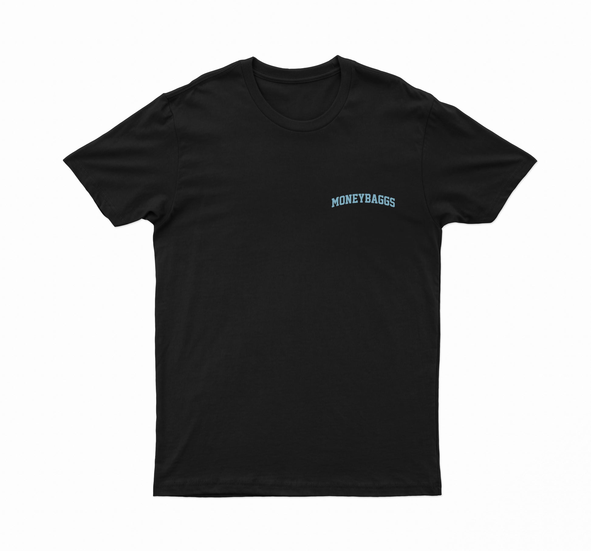 Praying Hands T-Shirt | Black Logo Tee – Moneybaggs Clothing