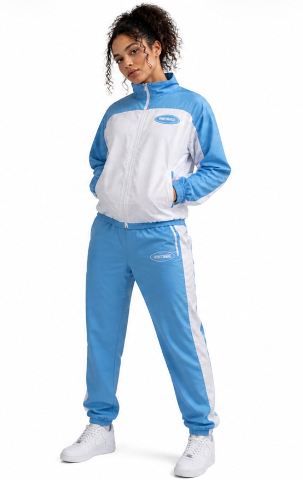 Retro blue