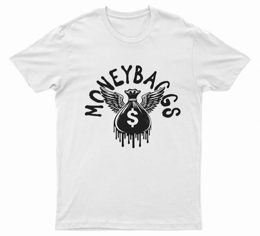 Drip Shirt | White Moneybaggs Wings T-Shirt UK