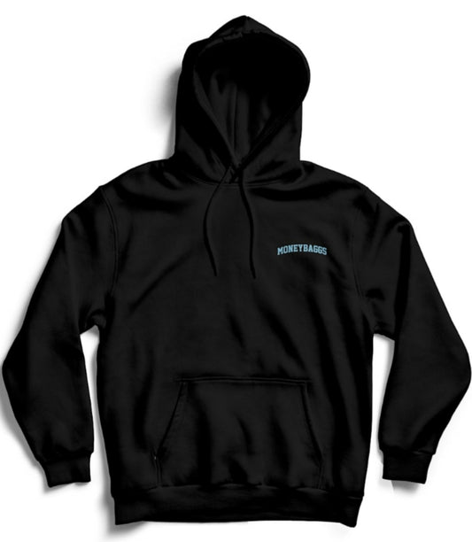 Praying Hands Hoodie | Black Logo Hoodie – Moneybaggs Clothing