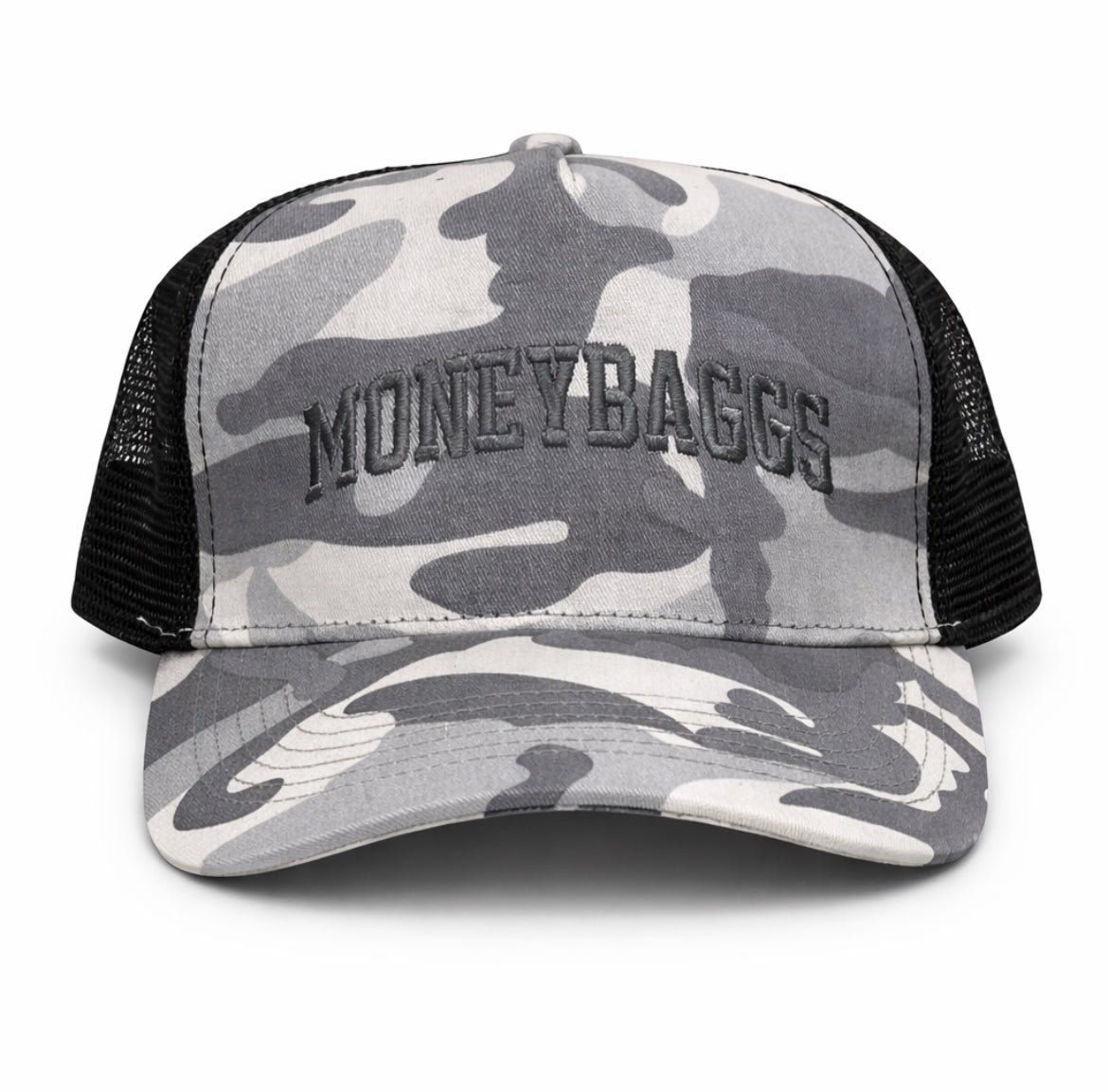 Camo Grey Trucker